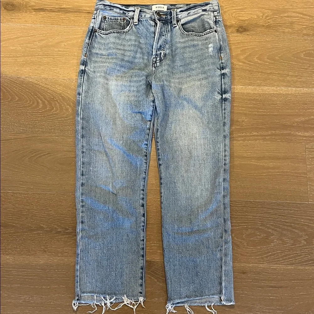 Pistola Straight Jean with Stepped Hem size 29